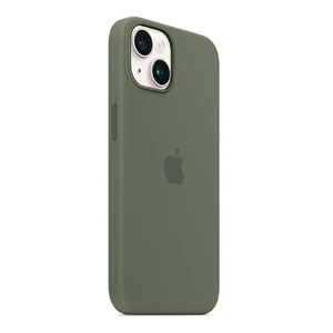 Силиконовый чехол Apple Silicone Case MagSafe Olive (MQU83) для iPhone 14 | 13 - Фото 2