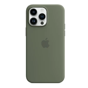 Силіконовий чохол Apple Silicone Case MagSafe Olive (MQUN3) для iPhone 14 Pro Max