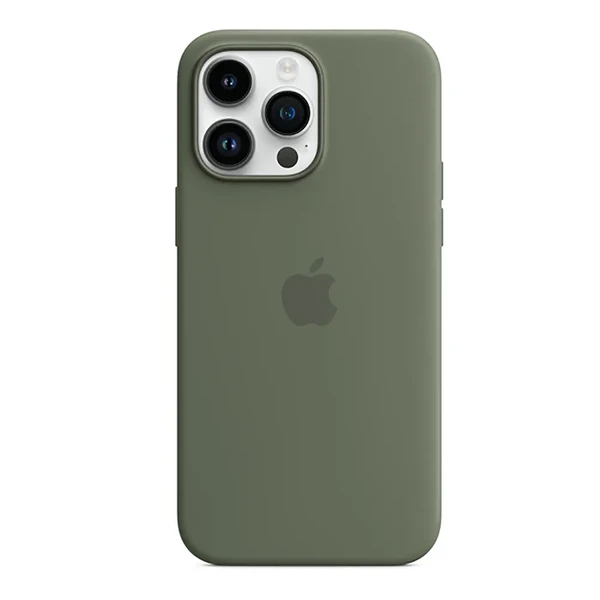 Силіконовий чохол Apple Silicone Case MagSafe Olive (MQUN3) для iPhone 14 Pro Max