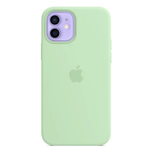 Силиконовый чехол Apple Silicone Case MagSafe Pistachio (MK003) для iPhone 12 | 12 Pro MK003 - Фото 1