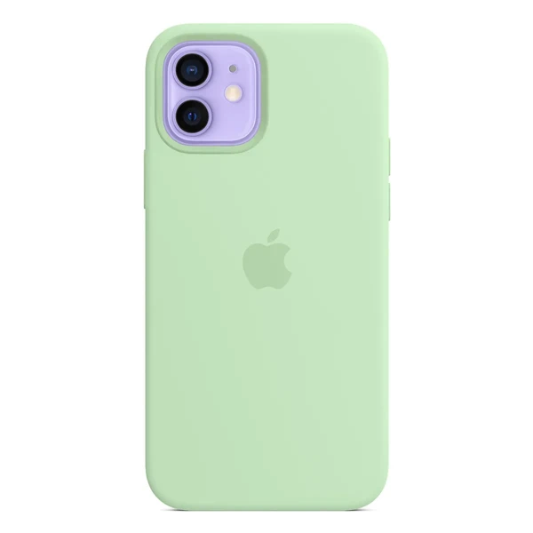 Силіконовий чохол Apple Silicone Case MagSafe Pistachio (MK003) для iPhone 12 | 12 Pro в Черкасах