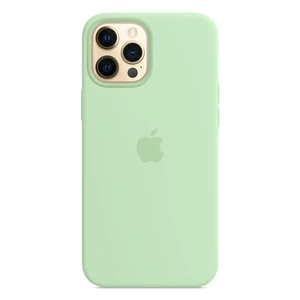 Силиконовый чехол Apple Silicone Case MagSafe Pistachio (MK053) для iPhone 12 Pro Max - Фото 2