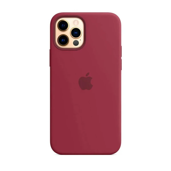 Силіконовий чохол Apple Silicone Case MagSafe Plum (MHLA3) для iPhone 12 Pro Max (Уцінка) в Ужгороді