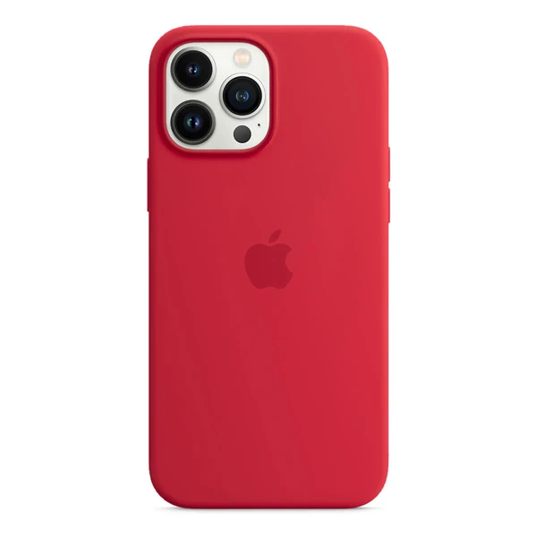 Силиконовый чехол Apple Silicone Case MagSafe (PRODUCT)RED (MM2V3) для iPhone 13 Pro Max