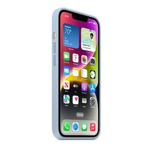 Силиконовый чехол Apple Silicone Case MagSafe Sky (MQUE3) для iPhone 14 Plus - Фото 3