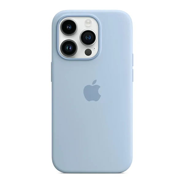 Силіконовий чохол Apple Silicone Case MagSafe Sky (MQUJ3) для iPhone 14 Pro