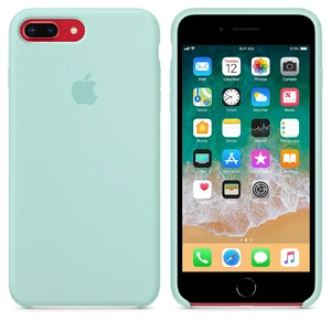 Силіконовий чохол Apple Silicone Case Marine Green (MRRA2) для iPhone 8 Plus | 7 Plus - Фото 5