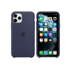Силиконовый чехол Apple Silicone Case Midnight Blue (MWYJ2) для iPhone 11 Pro