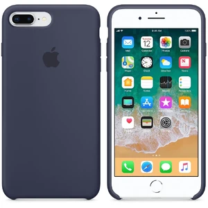 Силиконовый чехол Apple Silicone Case Midnight Blue (MQGY2) для iPhone 8 Plus | 7 Plus - Фото 3