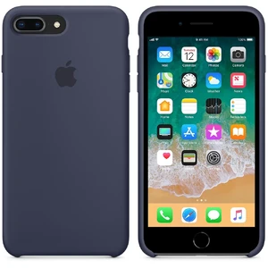 Силиконовый чехол Apple Silicone Case Midnight Blue (MQGY2) для iPhone 8 Plus | 7 Plus - Фото 4