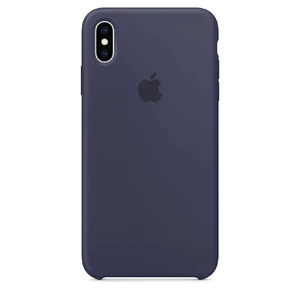 Силиконовый чехол Apple Silicone Case Midnight Blue (MRWG2) для iPhone XS Max MRWG2 - Фото 1