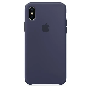 Силиконовый чехол Apple Silicone Case Midnight Blue (MQT32) для iPhone X MQT32 - Фото 1