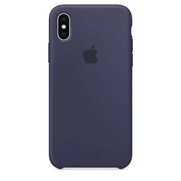 Силиконовый чехол Apple Silicone Case Midnight Blue (MQT32) для iPhone X в Кропивницком
