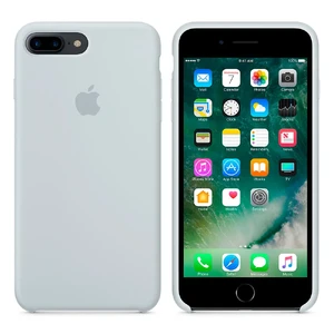 Силиконовый чехол Apple Silicone Case Mist Blue (MQ5C2) для iPhone 7 Plus | 8 Plus - Фото 3