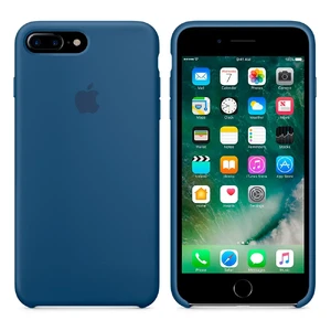 Силиконовый чехол Apple Silicone Case Ocean Blue (MMQX2) для iPhone 7 Plus | 8 Plus - Фото 4