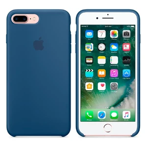 Силиконовый чехол Apple Silicone Case Ocean Blue (MMQX2) для iPhone 7 Plus | 8 Plus - Фото 5