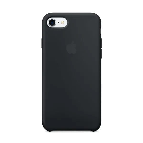 Силиконовый чехол iLoungeMax Silicone Case Black для iPhone SE 3 | SE 2 | 8 | 7 OEM (MQGK2)
