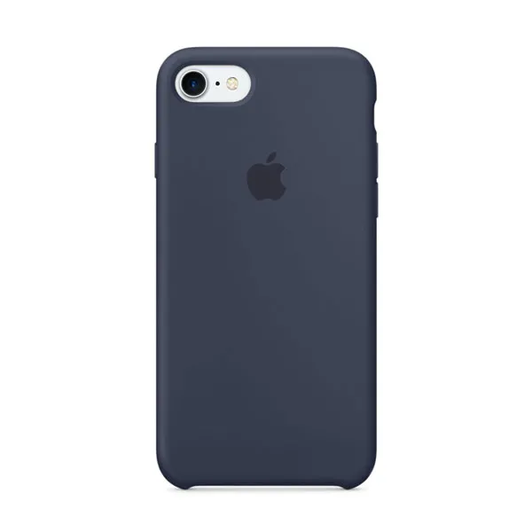 Силиконовый чехол iLoungeMax Silicone Case Midnight Blue для iPhone SE 3 | SE 2 | 8 | 7 OEM (MQGM2) в Днепре