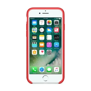 Силиконовый чехол iLoungeMax Silicone Case (PRODUCT) RED для iPhone SE 3 | SE 2 | 8 | 7 OEM (MQGP2) - Фото 3