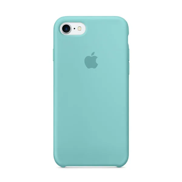 Силіконовий чохол iLoungeMax Silicone Case Sea Blue для iPhone SE 3 | SE 2 | 8 | 7 OEM у Луцьку