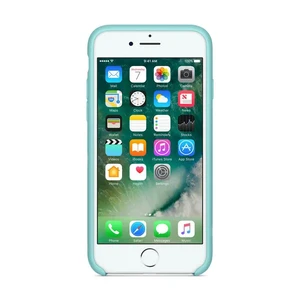 Силиконовый чехол iLoungeMax Silicone Case Sea Blue для iPhone SE 3 | SE 2 | 8 | 7 OEM (MRR72) - Фото 3