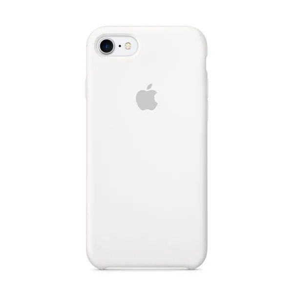 Силиконовый чехол iLoungeMax Silicone Case White для iPhone SE 3 | SE 2 | 8 | 7 OEM (MQGL2)