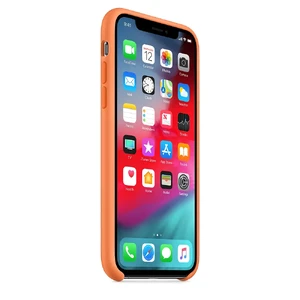 Силиконовый чехол Apple Silicone Case Papaya (MVF22) для iPhone XS | X - Фото 5