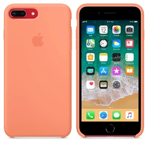 Силіконовий чохол Apple Silicone Case Peach (MRR82) для iPhone 8 Plus | 7 Plus - Фото 5