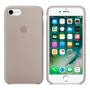 Силиконовый чехол Apple Silicone Case Pebble (MQ0L2) для iPhone SE 3 | SE 2 | 8 | 7 - Фото 4