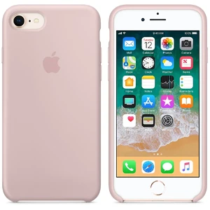 Силиконовый чехол Apple Silicone Case Pink Sand (MQGQ2) для iPhone SE 3 | SE 2 | 8 | 7 - Фото 2