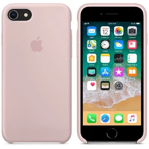 Силиконовый чехол Apple Silicone Case Pink Sand (MQGQ2) для iPhone SE 3 | SE 2 | 8 | 7 - Фото 4