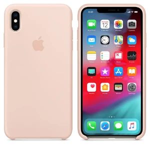 Силиконовый чехол Apple Silicone Case Pink Sand (MTF82) для iPhone XS | X (Уценка) - Фото 2