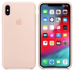 Силиконовый чехол Apple Silicone Case Pink Sand (MTF82) для iPhone XS | X (Уценка) - Фото 4