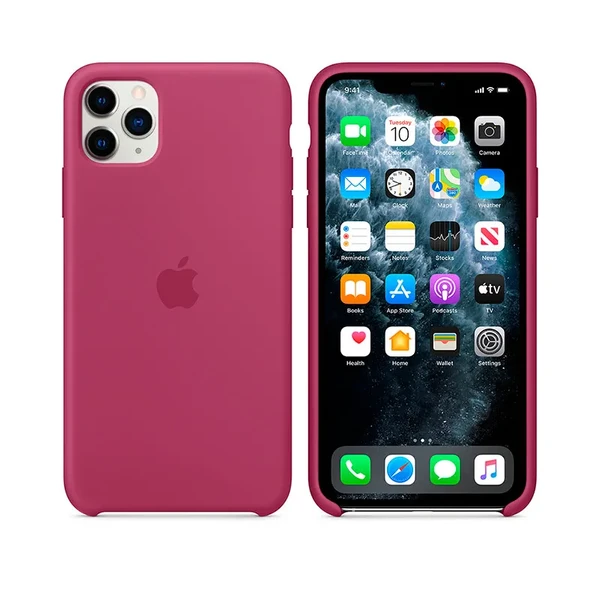 Силіконовий чохол Apple Silicone Case Pomergranate (MXM82) для iPhone 11 Pro Max в Сумах