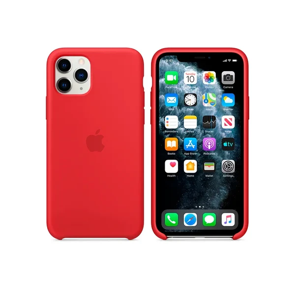 Силіконовий чохол Apple Silicone Case (PRODUCT) Red (MWYH2) для iPhone 11 Pro в Ужгороді