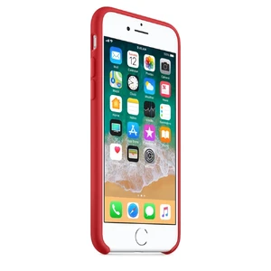 Силиконовый чехол Apple Silicone Case (PRODUCT) RED (MQGP2) для iPhone SE 3 | SE 2 | 8 | 7 - Фото 5
