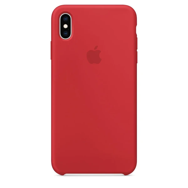 Силиконовый чехол Apple Silicone Case (PRODUCT) RED (MRWH2) для iPhone XS Max