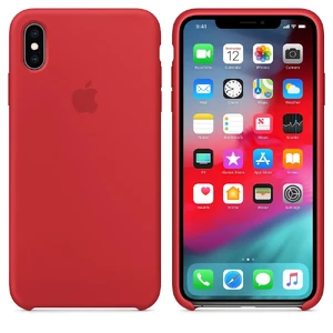 Силіконовий чохол Apple Silicone Case (PRODUCT) RED (MRWC2) для iPhone XS | X - Фото 4