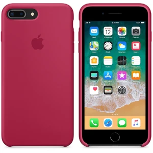Силіконовий чохол Apple Silicone Case Rose Red (MQH52) для 8 Plus | 7 Plus - Фото 4