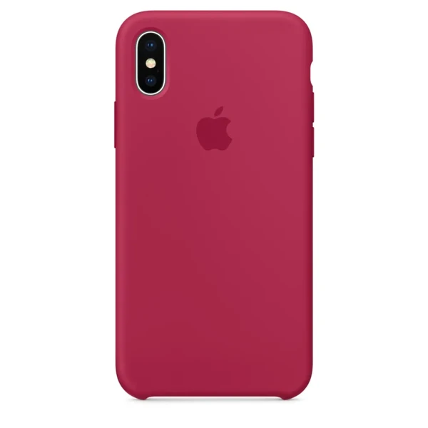 Силіконовий чохол Apple Silicone Case Rose Red (MQT82) для iPhone X