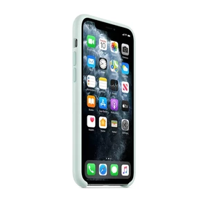 Силиконовый чехол Apple Silicone Case Seafoam (MY102) для iPhone 11 Pro Max - Фото 2