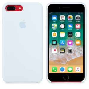 Силиконовый чехол Apple Silicone Case Sky Blue (MRR92) для iPhone 8 Plus | 7 Plus - Фото 5