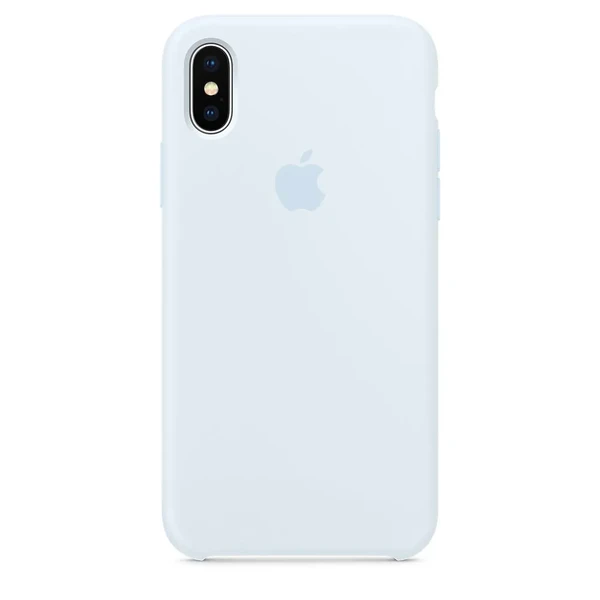 Силиконовый чехол Apple Silicone Case Sky Blue (MRRD2) для iPhone X