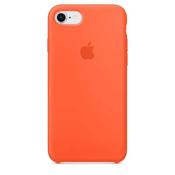 Силіконовий чохол Apple Silicone Case Spicy Orange (MR682) для iPhone SE 3 | SE 2 | 8 | 7 у Луцьку