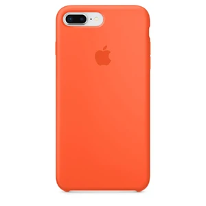 Силиконовый чехол Apple Silicone Case Spicy Orange (MR6C2) для iPhone 8 Plus | 7 Plus MR6C2 - Фото 1