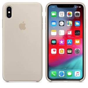 Силиконовый чехол Apple Silicone Case Stone (MRWJ2) для iPhone XS Max - Фото 2