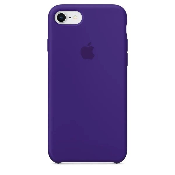 Силіконовий чохол Apple Silicone Case Ultra Violet (MQGR2) для iPhone SE 3 | SE 2 | 8 | 7 в Мукачеві