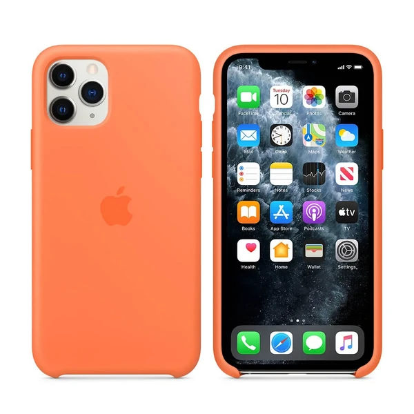 Силіконовий чохол Apple Silicone Case Vitamin C (MY112) для iPhone 11 Pro Max в Сумах