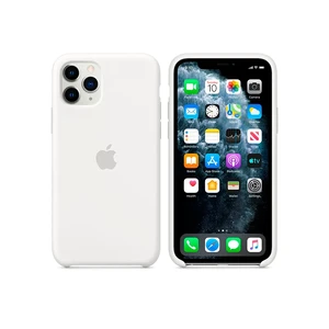 Силиконовый чехол Apple Silicone Case White (MWYL2) для iPhone 11 Pro