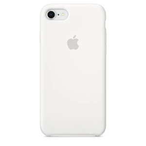 Силиконовый чехол Apple Silicone Case White (MQGL2) для iPhone SE 3 | SE 2 | 8 | 7 MQGL2 - Фото 1